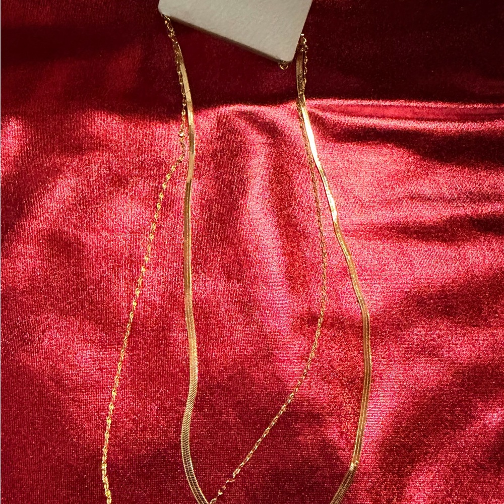 Chic Gold Necklace Set